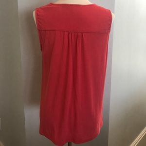 Skies Are Blue Tops - Reddish Orange Tank Skies Are Blue Tops - Reddish Orange Tank