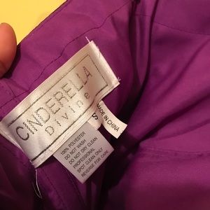Purple prom dress