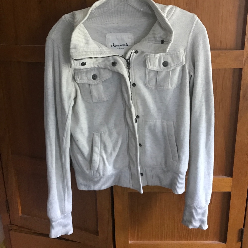 Aeropostale White/Cream Jacket