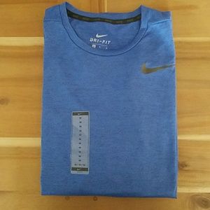 Nike Dri-Fit Men's Blue Heathered Shirt