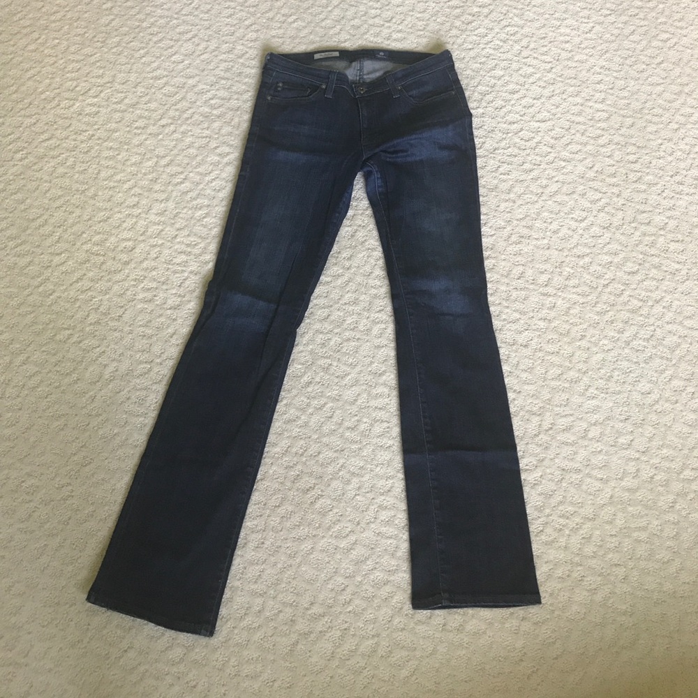 AG The Ballad boot cut dark wash jeans