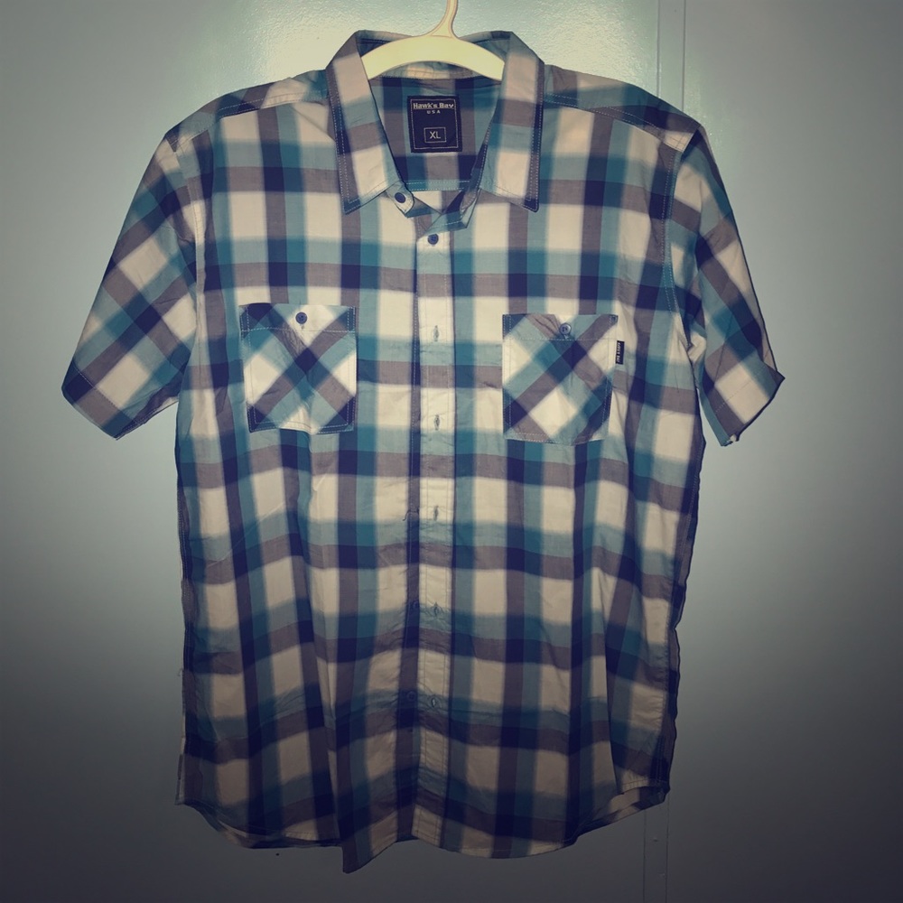 HAWKS BAY USA SHORT SLEVE SHIRT
