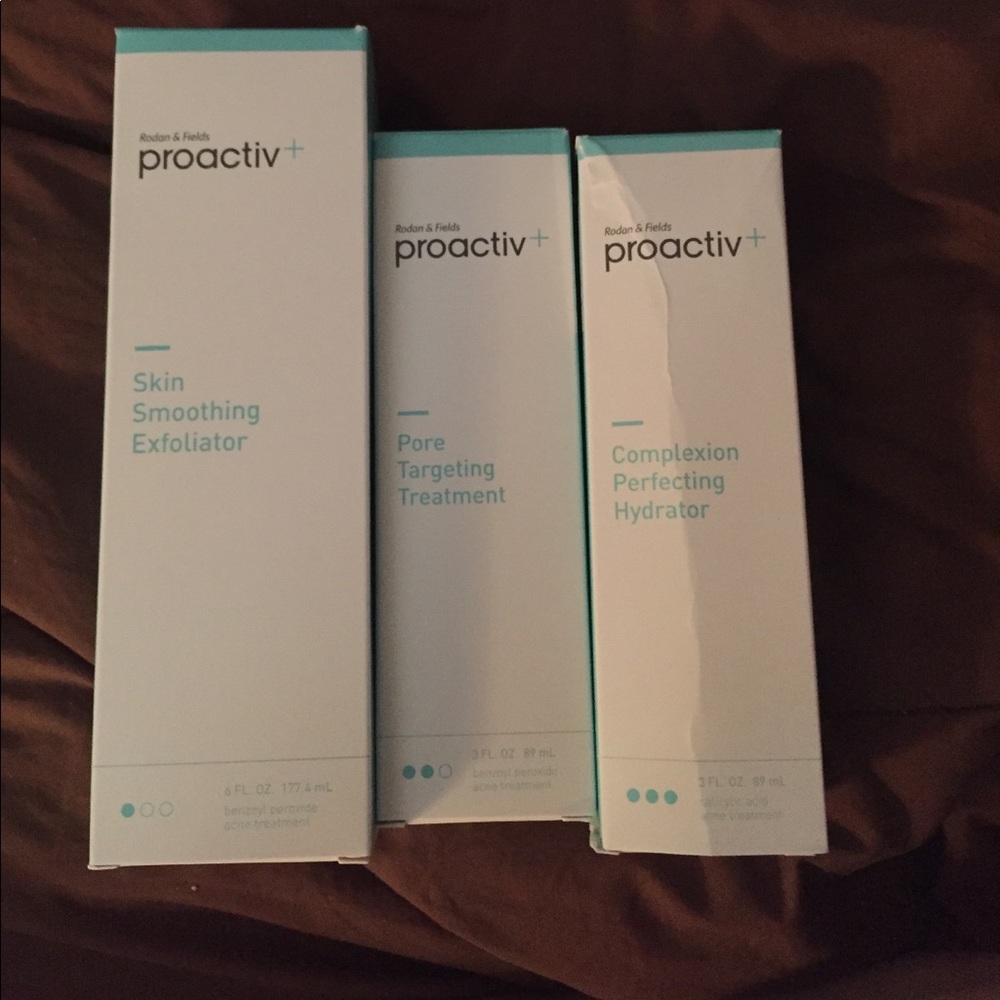 Proactive + 90 day supply of all 3 steps