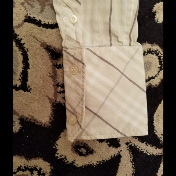 Burberry light nova button down shirt size 38 euro - Picture 7 of 8