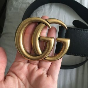 Men's vintage gucci belt (authentic)