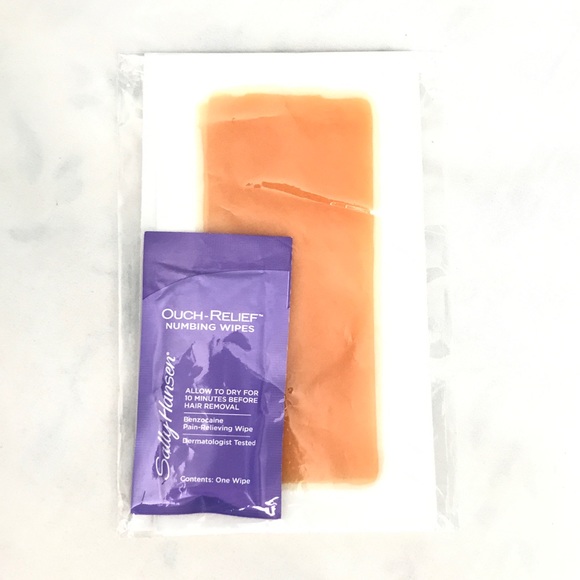 Other - 10 Waxing Strip with Ouch Relief