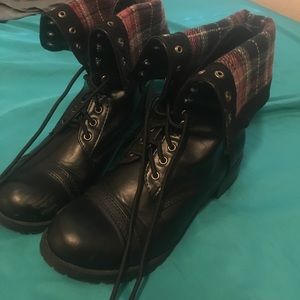 Black Combat Boots