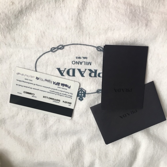 Prada BN1874 Saffiano Lux in Cammeo - Picture 7 of 8