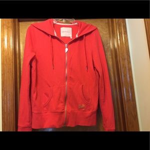 VS ..Hot pink zip up hoodie