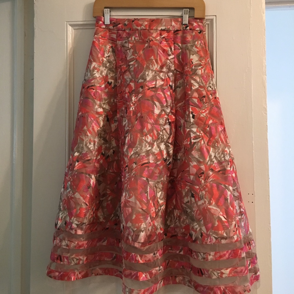 Anthropologie Midi Skirt