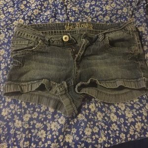 Jean shorts! Good condition! Barely worn!