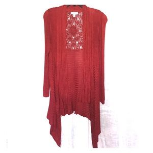 Rust color cardigan from Dress Barn size 18/20