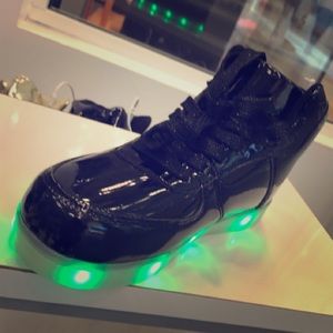 NEW KIDS BLACK LIGHT UP SHOES! (MORE COLOR)
