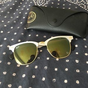 Clubmaster Aluminum Flash Lenses Gradient