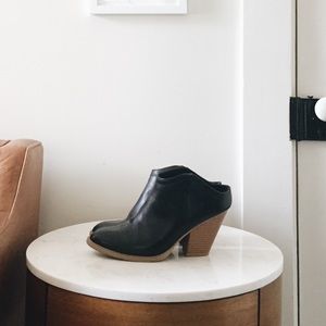 Target Black Backless Summer Boot