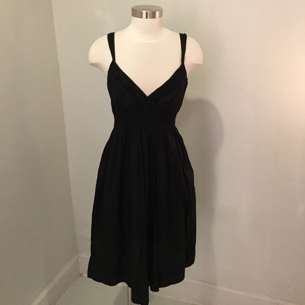 Black Cotton SL Sundress