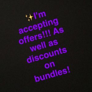 ✨MAKE ME AN OFFER!! ✨