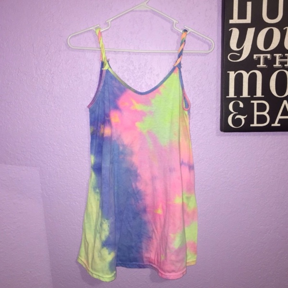 Tie Dye Swim Cover Up