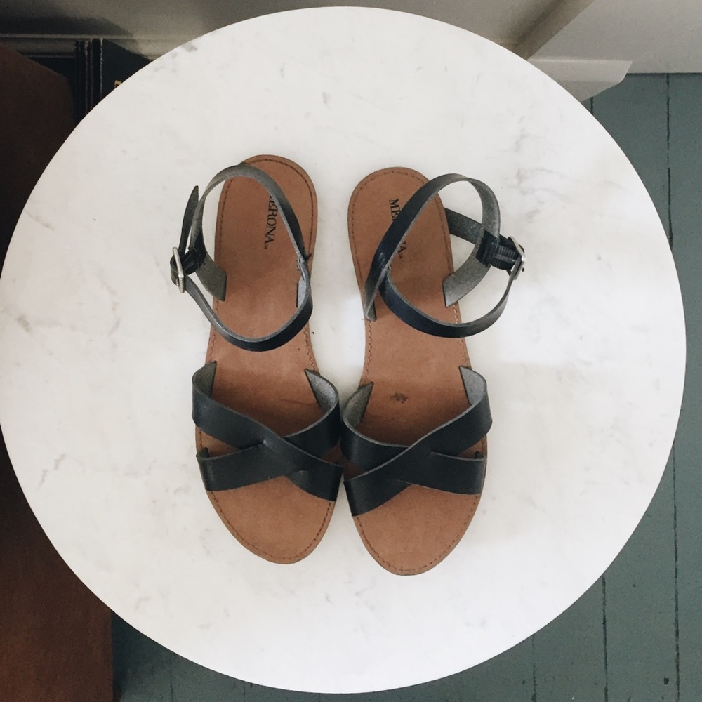 Target Black Sandals