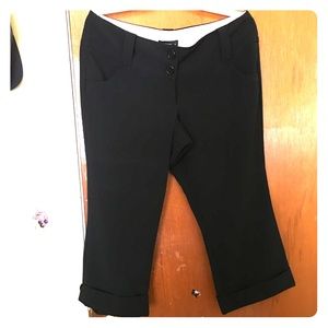 Black Capri Pants