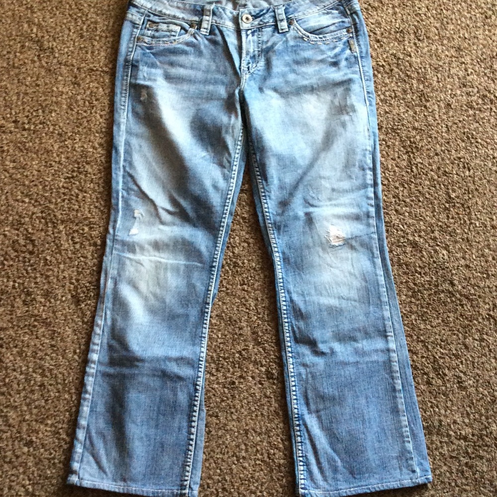 Silver Lola Jeans