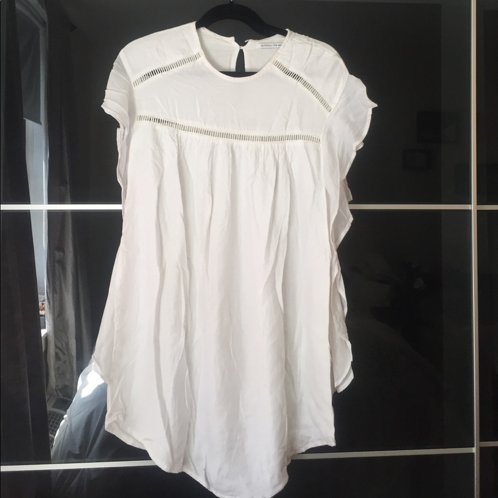 Faithfull the Brand- white cotton dress