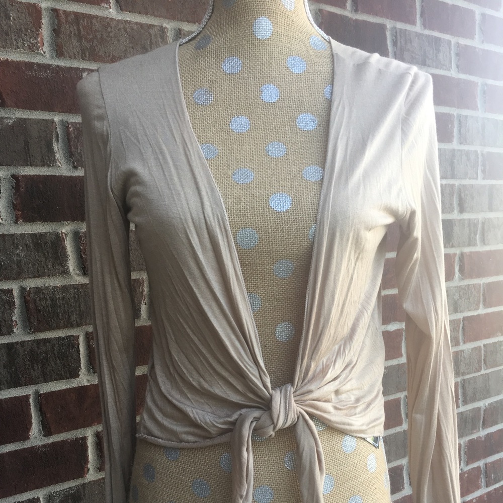 Super Soft Knit Wrap Long Sleeve Cardigan