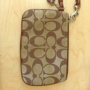 Coach wristlet