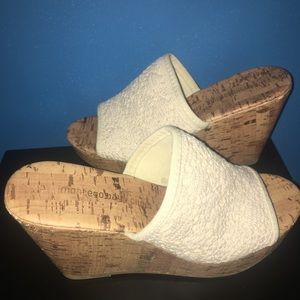 Ivory Wedge sandals