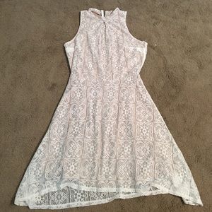 White lace dress with tags