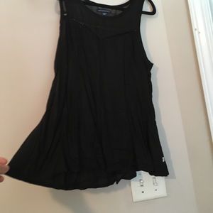 American Eagle black blouse, SM