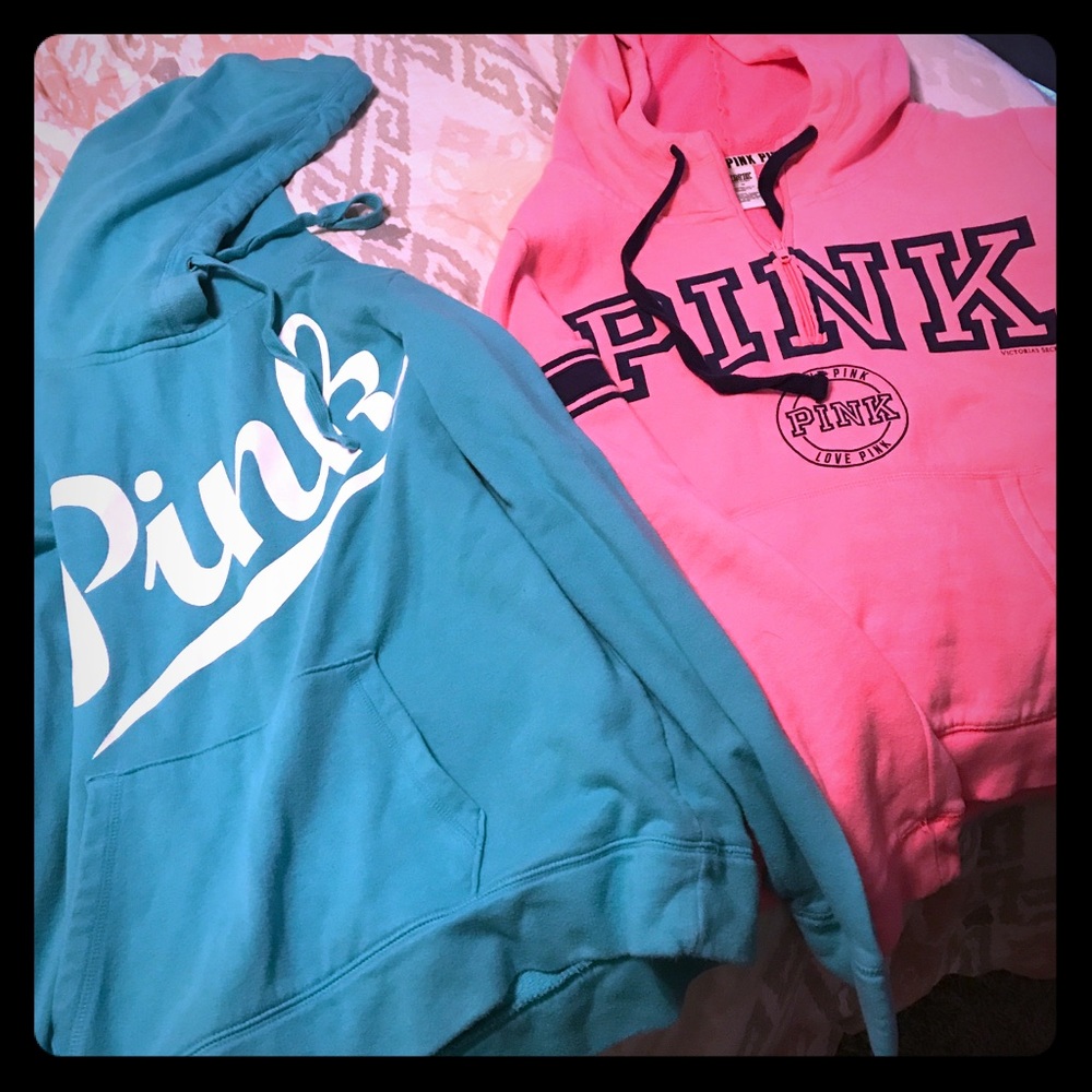 Bundle of 2 victorias secret hoodies / jackets