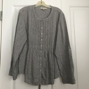 Gray linen
