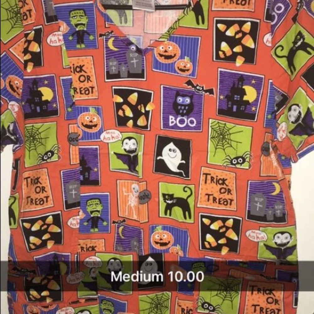 Scrub tops