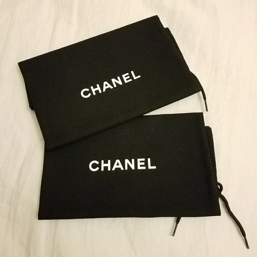 Authentic Chanel Shoe Dust Bags (2) | $20