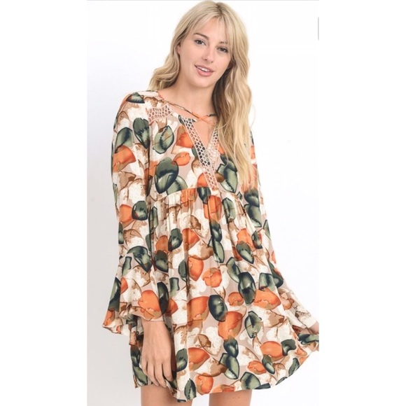 🆕 Olivia Peasant Slip Dress - Picture 2 of 3