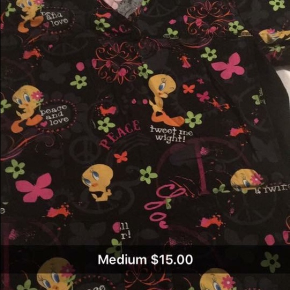 Scrub tops