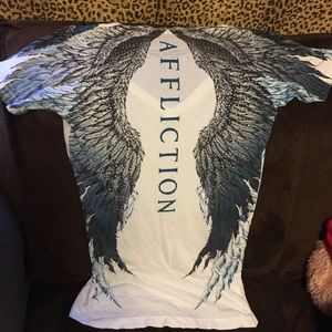 Women's Medium Affliction Buckle shirt