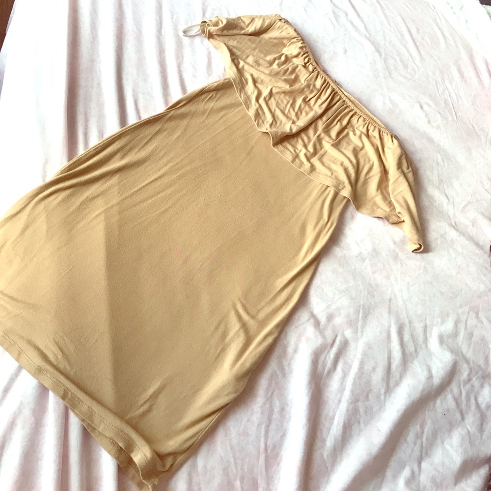Tan dress