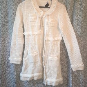 STYLISH Cream Knit Sweater