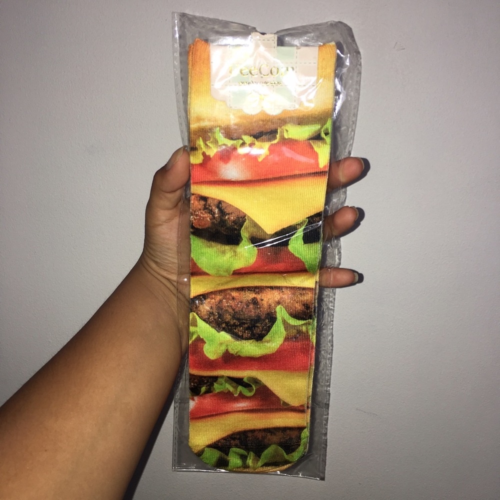 High ankle Burger socks 🍔 ❌ SOLD ❌