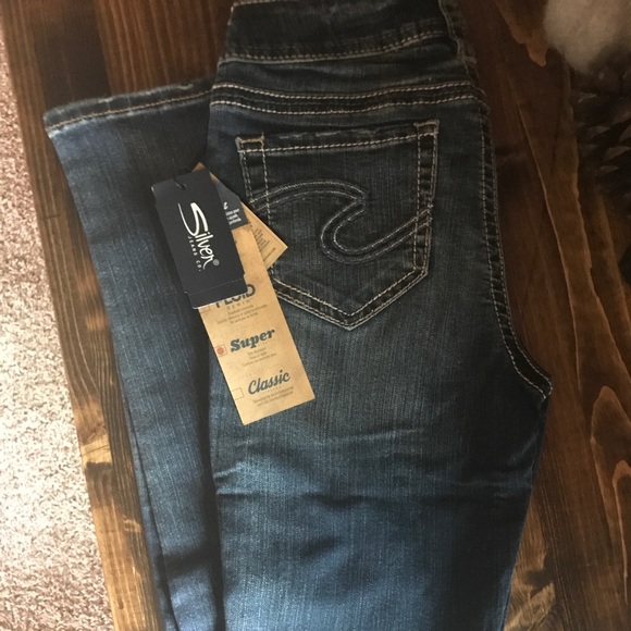 NWT Silver Jean Suki Super Skinny Legging 24 25 27 - Picture 2 of 5