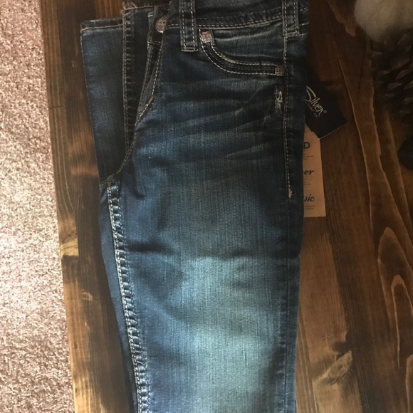 NWT Silver Jean Suki Super Skinny Legging 24 25 27 - Picture 4 of 5