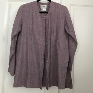 Purple FLAX top