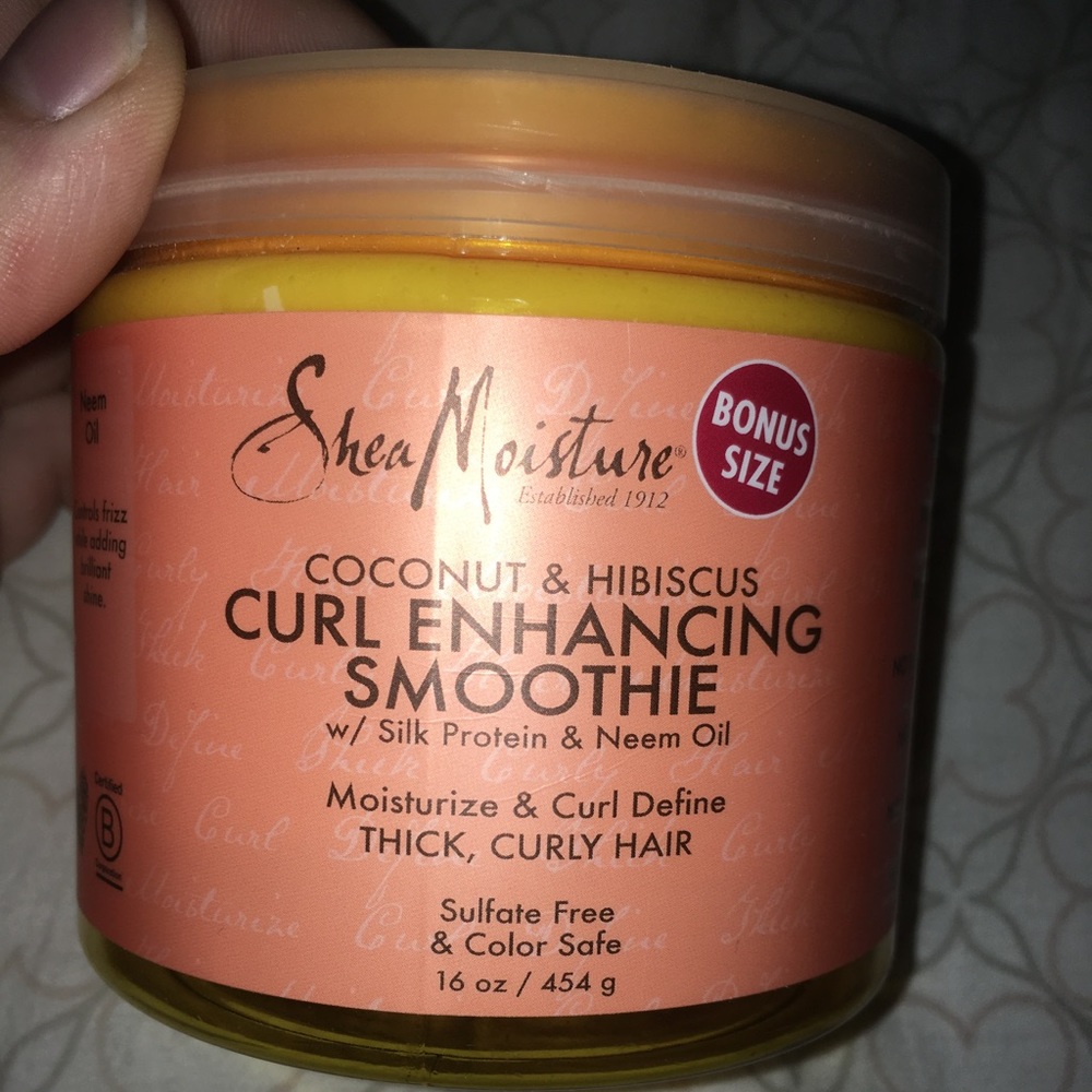 Shea Moisture coconut & hibiscus hair mask