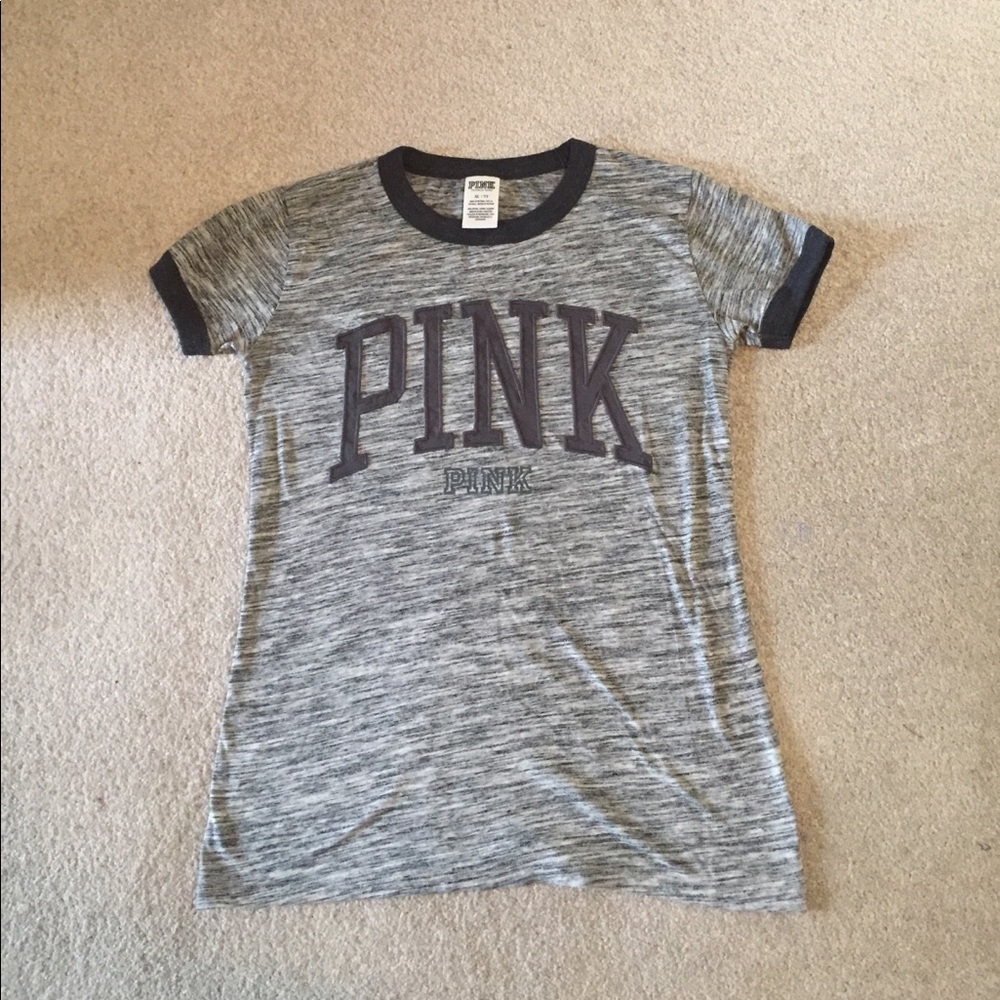 PINK ringer tee