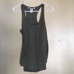 Army green tank top!