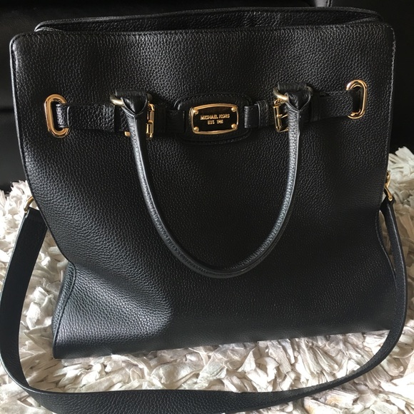 Michael Kors Leather Handbag Satchel - Picture 2 of 6