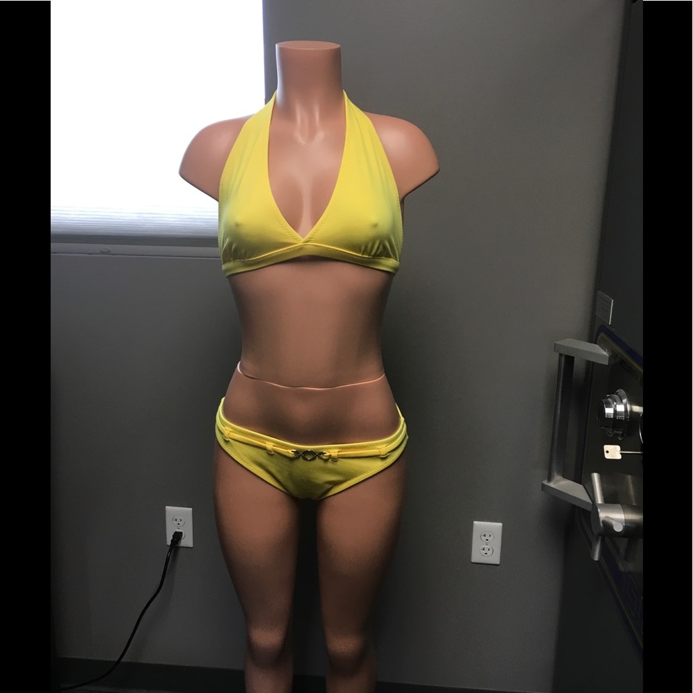 Yellow bikini