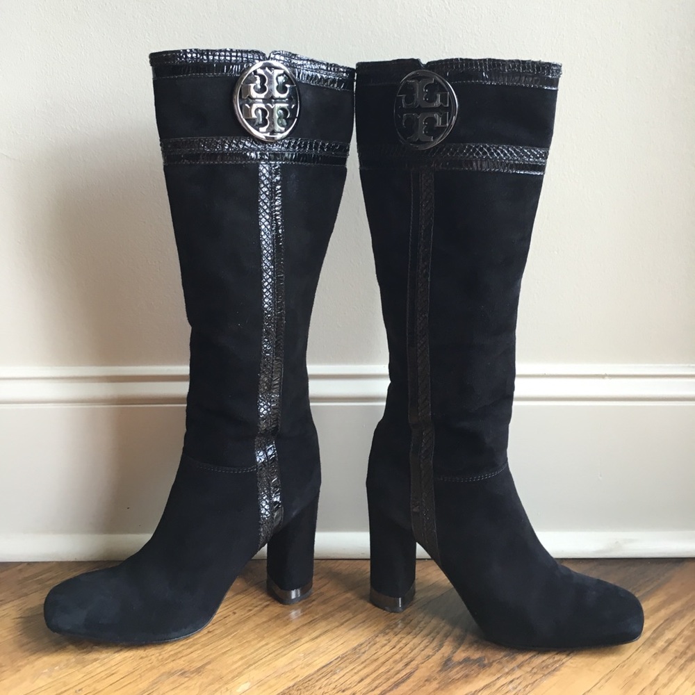 Authentic Tory Burch Suede Boots